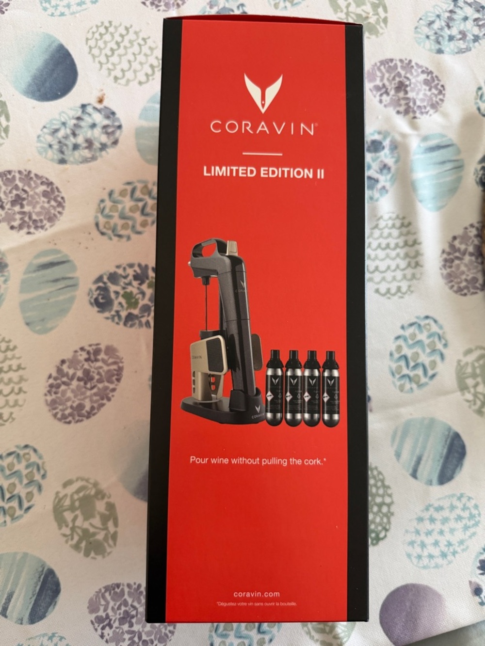 Coravin Limited Edition II Wine Preservation System - Red/Black